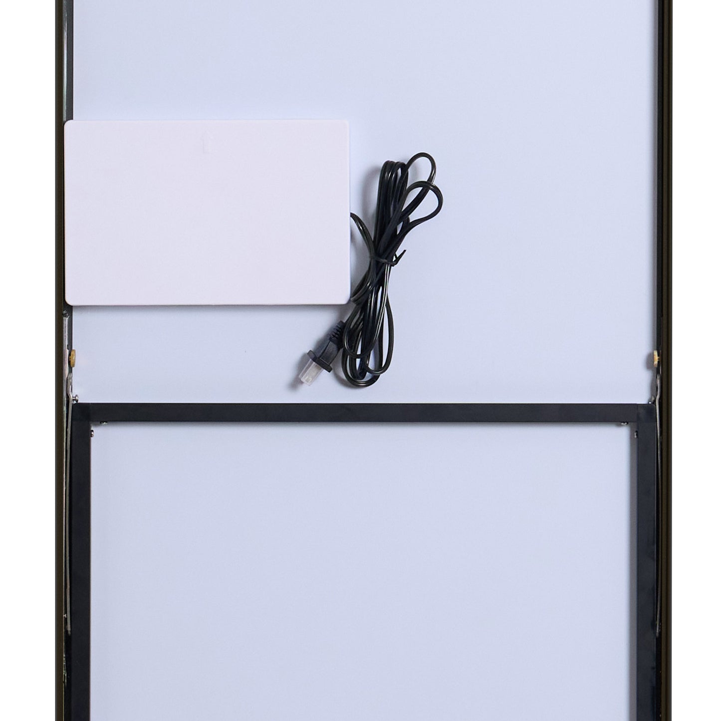Soges Premium Full-Length Dressing Mirror with Floor Stand, Built-in LED Lights Black