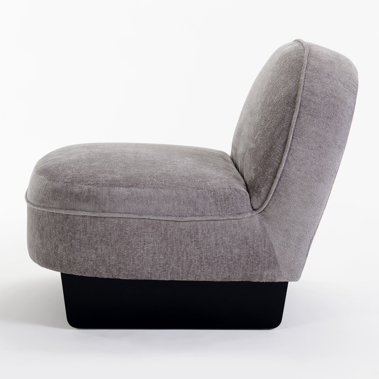 Pegah Modern Sherpa Slipper Chair