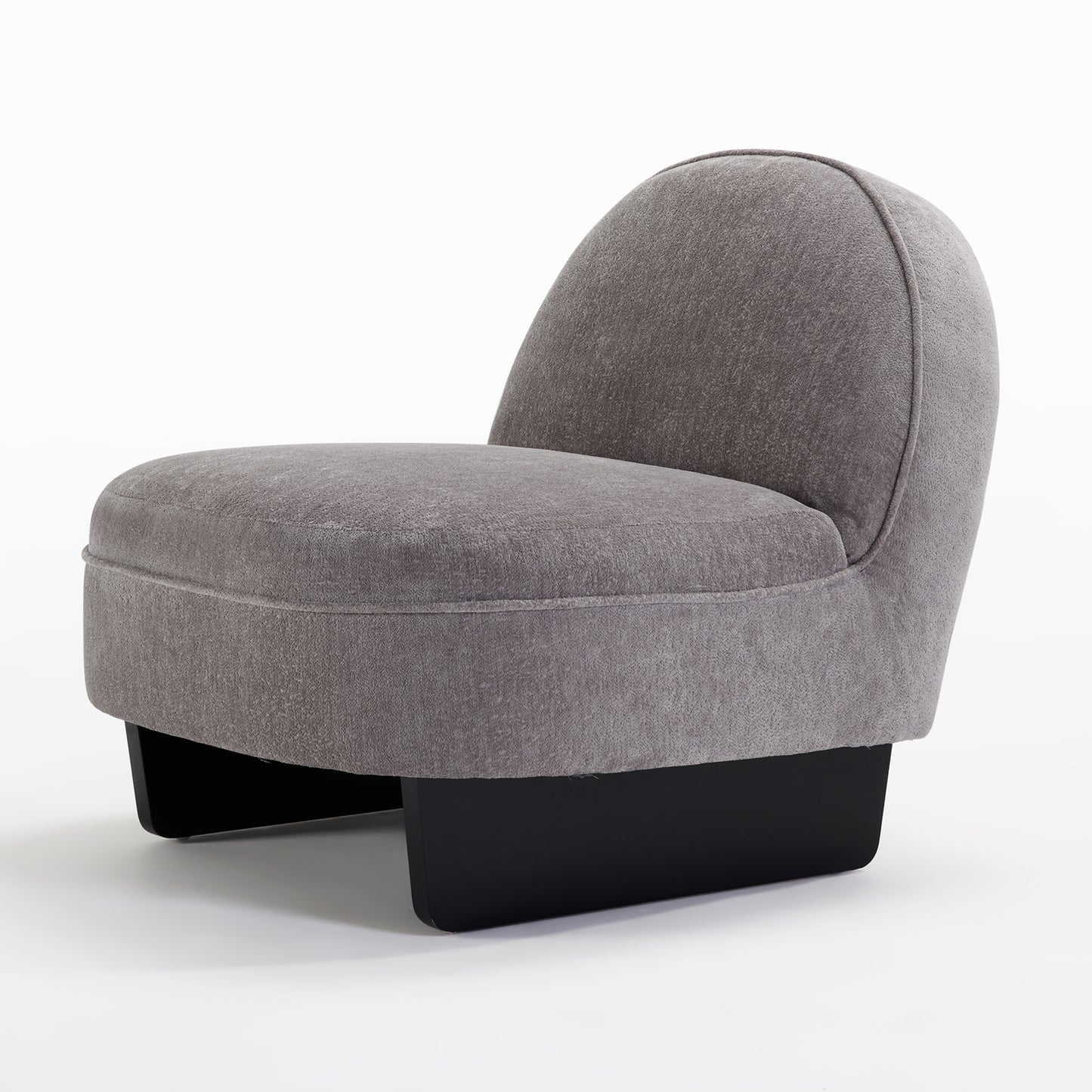 Pegah Modern Sherpa Slipper Chair