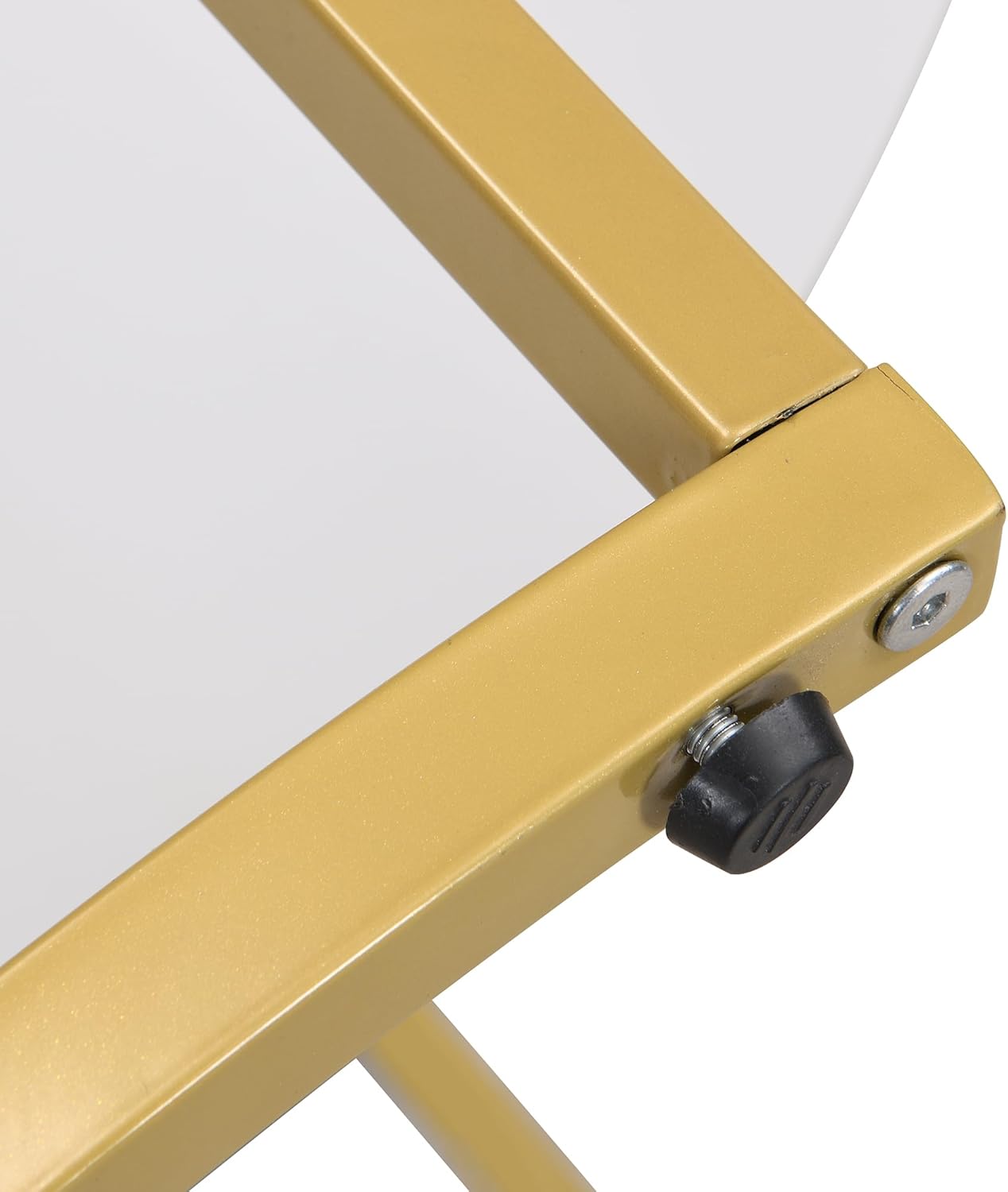 Set of 2 Round Coffee Table, Side Table, Coffee Table, Golden Nesting Table, Fold-Up Coffee Table Combination, Side Table with Two Drawers, 2-Piece Set